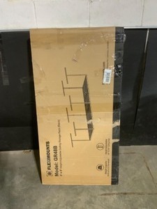 FLEXIMOUNTS Black Adjustable Height Steel Overhead Garage Storage Rack (48 in. W x 96 in. D). See Pictures