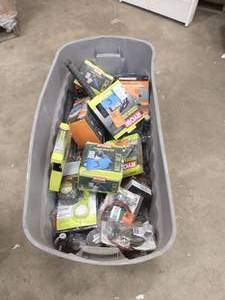 lot 3 image: LOT OF MIXED RYOBI TRIMMER PARTS AND HARDWARE