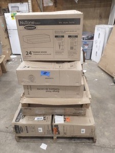 lot 8 image: PALLET OF 24in and 30in range hoods