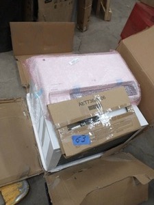 lot 63 image: LG ELECTRONICS Top Rated LG Electronics 22,000 BTU 230208-Volt Dual Inverter Smart Window Air Conditioner LW2217IVSM with WiFi and Remote in White