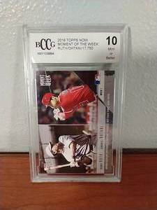 2018 Topps Now OhtaniRuth Card - Graded 10
