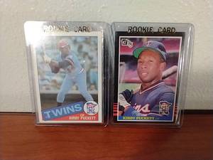 2 Kirby Puckett Rookie Cards
