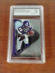 2007 Upper Deck Adrian Peterson Rookie Card - Graded 10