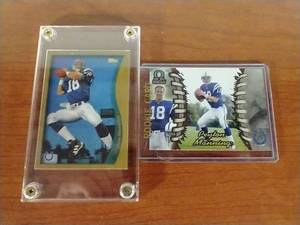 Peyton Manning Rookie Card  Rookie Reprint
