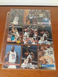 9 Shaq Cards