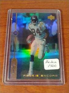 1998 Randy Moss Rookie Gold FX Card - #d500