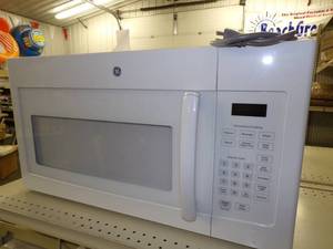 lot 23 image: GE Over Range Microwave White