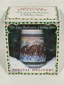 lot 1 image: 1993 Budweiser Stein