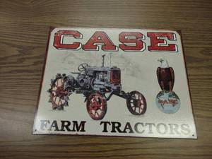 lot 66 image: Case Tin Sign, 16x12.5...