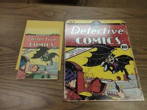 lot 76 image: Detective Comics Tin Sign, 12.5x16 ...