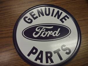 lot 83 image: Ford Tin Sign, 12...