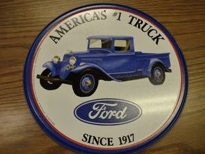 lot 87 image: Ford Trucks Tin Sign, 12...