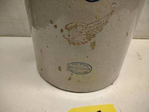 lot 108 image: Red Wing 6 Gallon Crock...