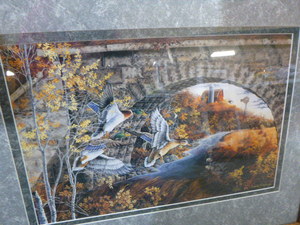 Stonebridge Mallards Framed Print by Donald Blakney