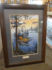 On Higher Ground Framed Print by Darrell Bush