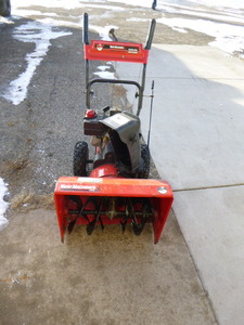 Yard Machines Snowblower