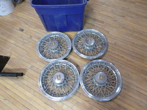 Set of Oldsmobile Hub Caps