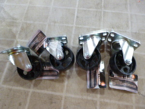 Set of 4 itt Swivel Casters