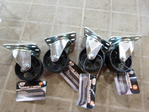Set of 4 itt Swivel Casters