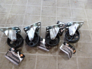Set of 4 itt Swivel Casters