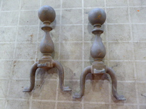 Vintage Fireplace Screen Holder