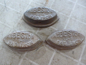 3 Vintage Irons