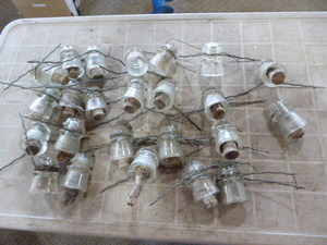 24 Vintage Insulators