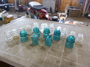 18 Vintage Insulators