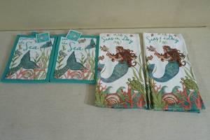 lot 232 image: Seas the Day Kitchen Towels and Pot Holders