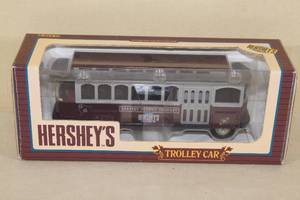 lot 220 image: Hersheys Trolley Car Coin Bank
