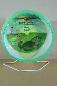 lot 183 image: Kaytee Silent Spinner 12 Exercise Wheel