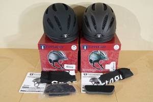 lot 176 image: 2 Tipperary Sportage Riding Helmets