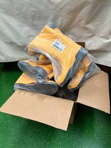 lot 106 image: Treds Polyurethane Steel Toe Work Boots - Yellow