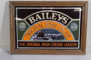 lot 60 image: Baileys Irish Crme Framed Mirror