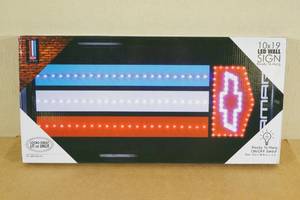 lot 77 image: Chevrolet Camaro LED Wall Sign