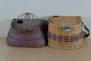 lot 40 image: Woven Fishing Baskets