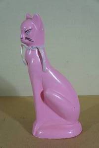 lot 28 image: Rare Pink Cat Coin Bank