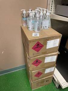 lot 240 image: 80 Bottles of Steril-Wize Hand Sanitizer