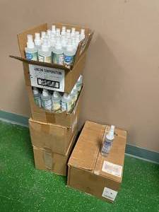 lot 242 image: 100 Bottles of Hand Sanitizing Spray