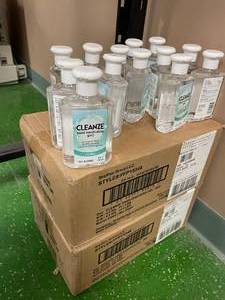 lot 243 image: 50 Bottles of Cleanze Hand Sanitizing Gel