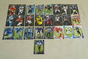 lot 120 image: Football Cards - Wild Card Matte, Lawrence, Harris, Mills