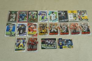 lot 124 image: Football Cards - Favre, Tua, Mayfield, Mahomes