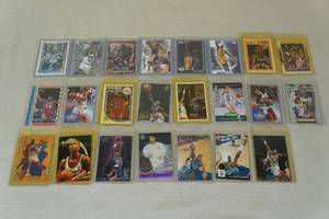 lot 106 image: Basketball Cards - Shaq, Barkley, Ewing, Mourning, Stockton