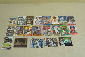 lot 100 image: Baseball Cards - Judge, Ryan, Puckett, Griffey, Justice, Yount