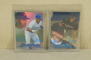 lot 79 image: 1997 Flair Showcase Legacy Inserts - 100
