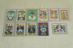lot 87 image: Topps Heritage Baseball Insert Cards - Siani 75, Darvish 999