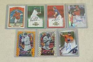 lot 88 image: Baseball Insert Cards - Refractors, Autos - Kell 99