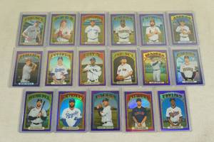 lot 89 image: Topps Heritage Baseball Parallel Cards - Nick Gordon RC