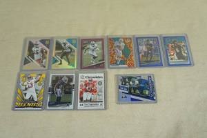 lot 78 image: Football Cards - Tua, Diggs, Ruggs 0917, Refractors