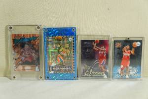 lot 55 image: Allen Iverson Cards - Topps, Flair, Skybox